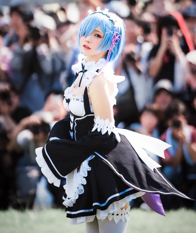cosplayeuse au japon