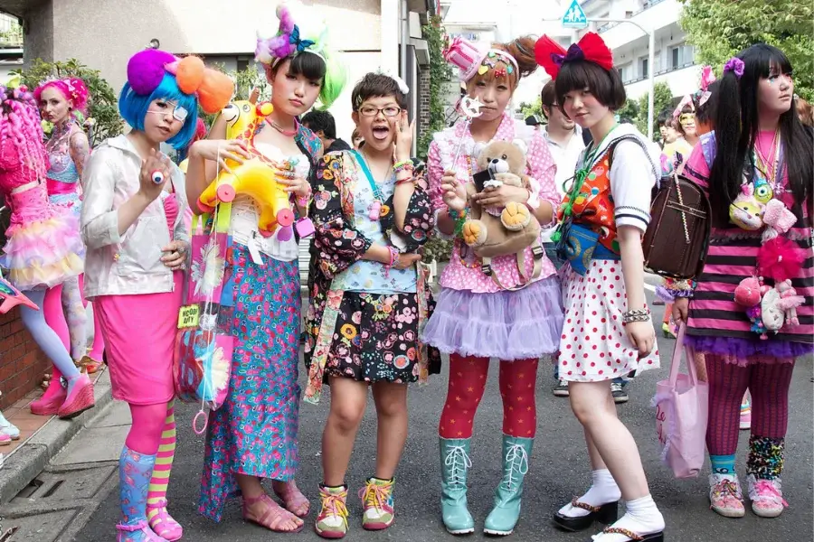 mode kawaii femme