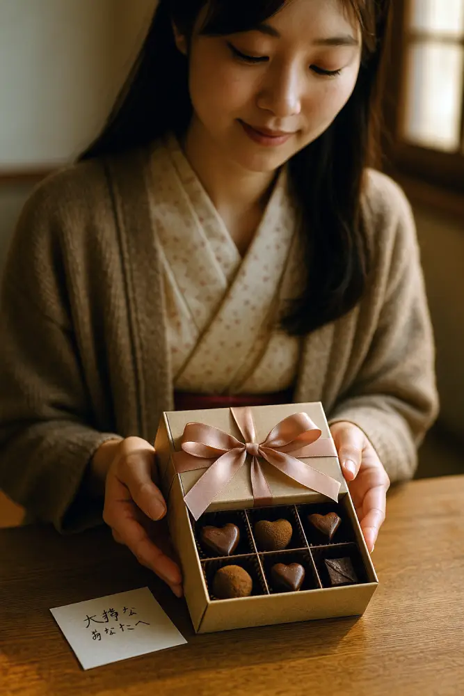 Honmei Choco saint valentin japon