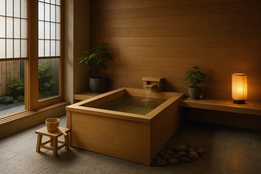 design salle de bain japonaise