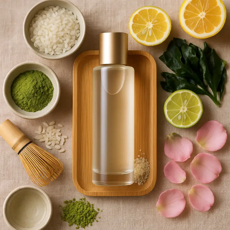 ingrédients traditionnels essence serum japonais