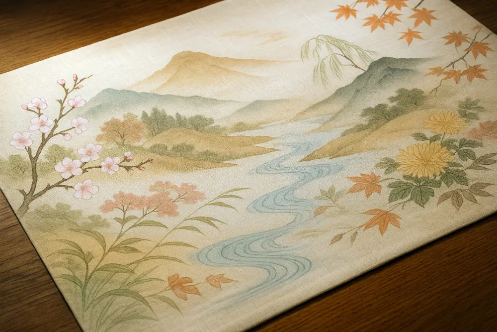 motifs japonais Yamato-e