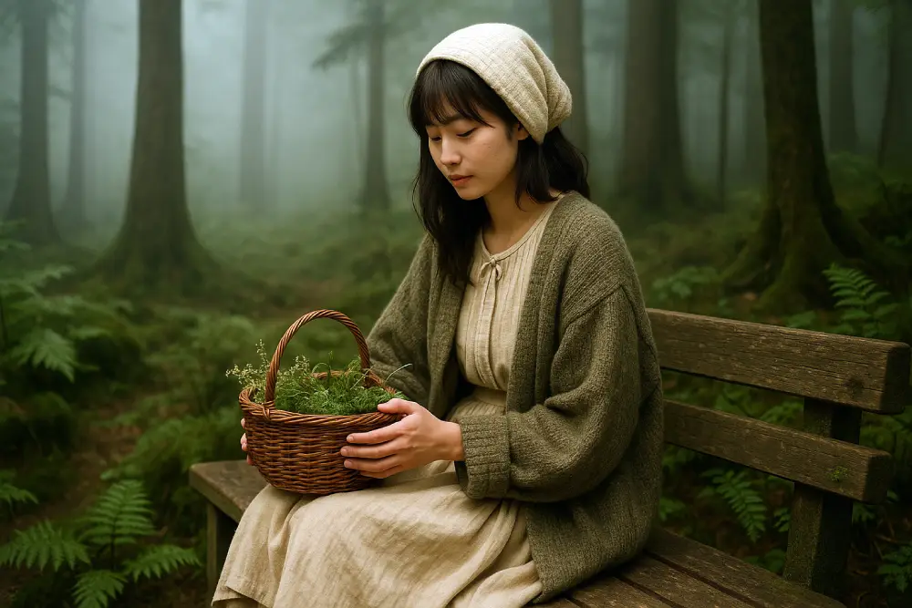 style mori kei nature
