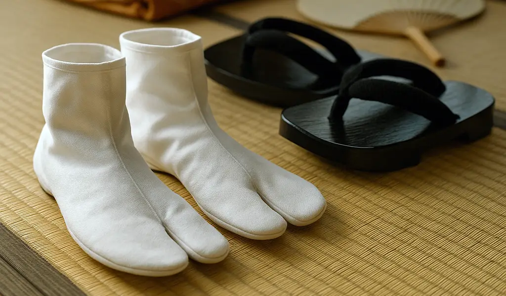 chaussette traditionnelles japonaises tabi