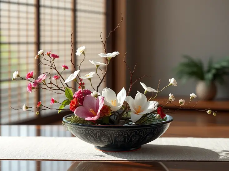 ikebana moribana