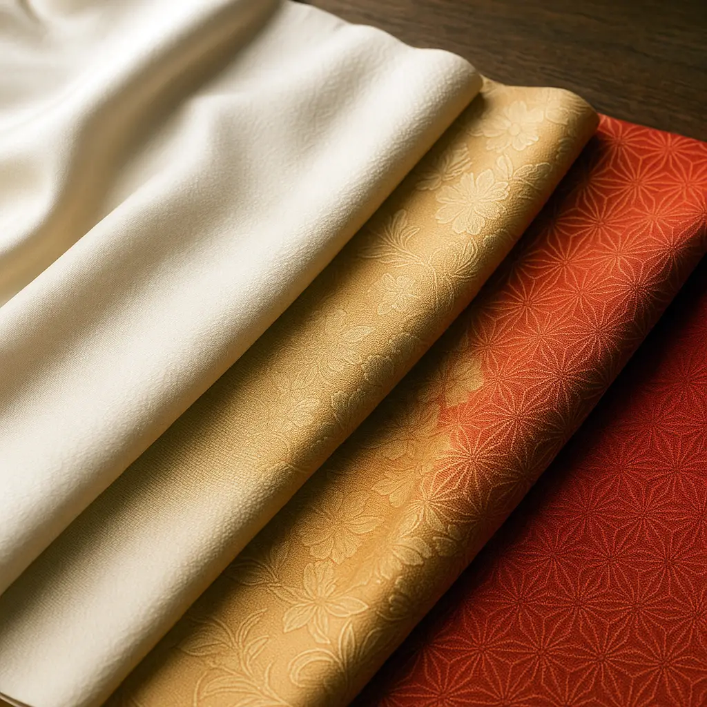les différents types de soie utilisés pour les kimono de luxe