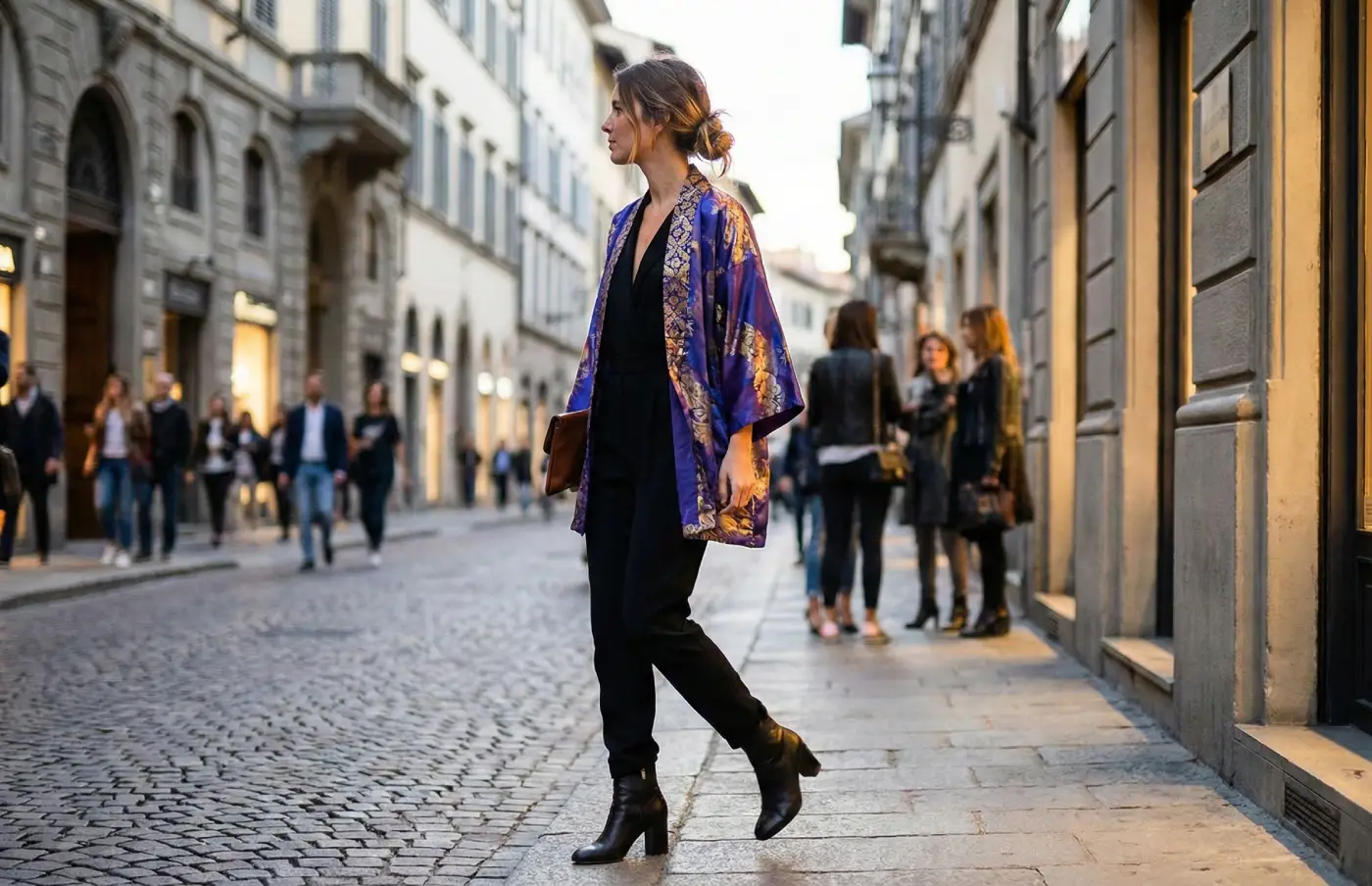 kimono soie pour femme veste élégante